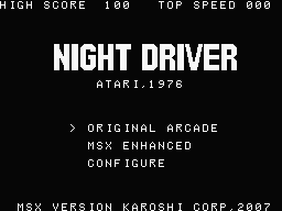 night driver